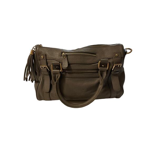 Erica Anenberg | Gray Leather Handbag - Picture 2 of 7